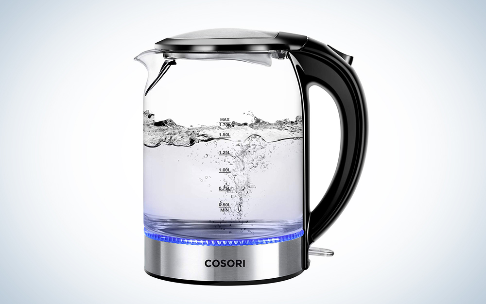 Cosori Electric Kettle 1.7 L Glass Water Boiler & Tea Heater
