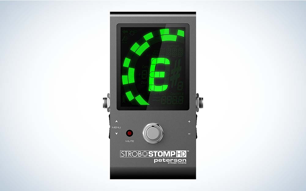 The Peterson StroboStomp HD is the best guitar tuner overall.