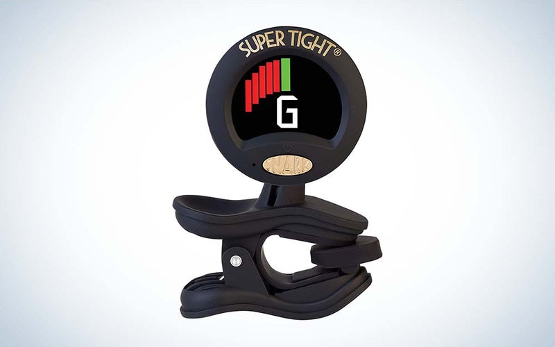 The Snark ST Super Tight Clip-On Tuner is the best guitar tuner for value.