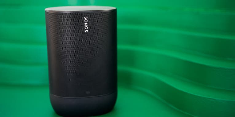 The Sonos Move is a $400 Bluetooth-enabled portable speaker that automatically adjusts to its surroundings