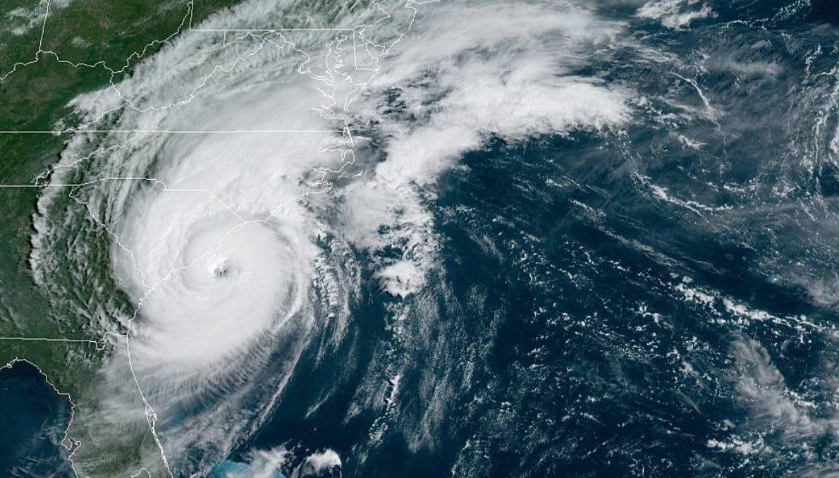 Dorian has regained major hurricane status just in time to pummel the Carolinas