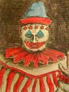 A clown painting by John Wayne Gacy