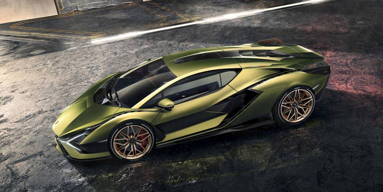 Lamborghini built a supercapacitor into its Sián hybrid for a faster, smoother ride