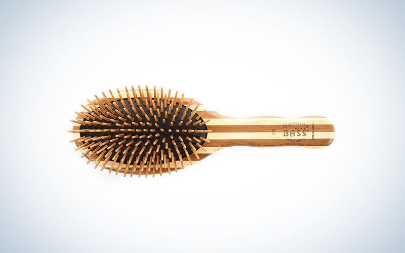 Bamboo Pin + Bamboo Handle Hair Brush