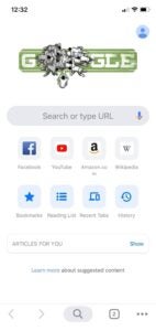 google chrome for iphone screenshot