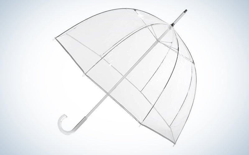 totes Signature Clear Bubble Umbrella
