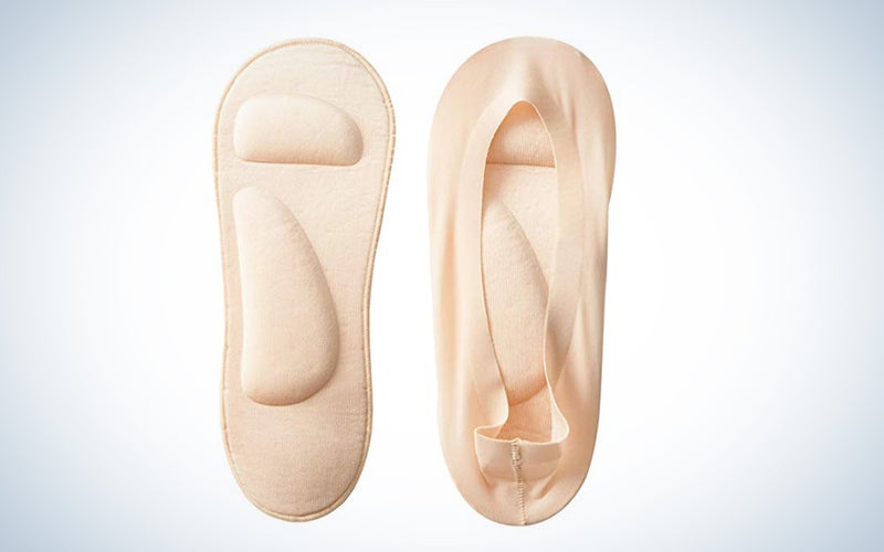3D Padded Women’s Noshow Socks