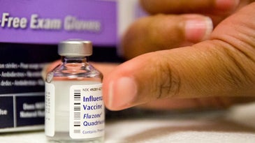 No, you can’t get the flu from a flu shot