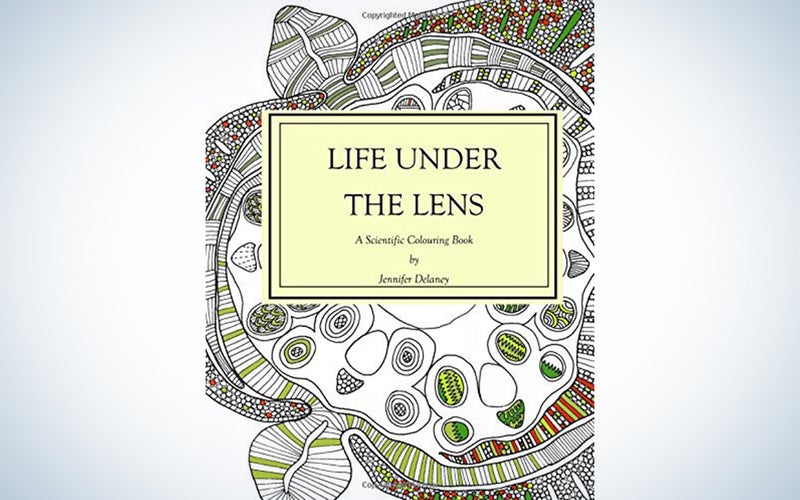 Life Under The Lens: A scientific coloring book