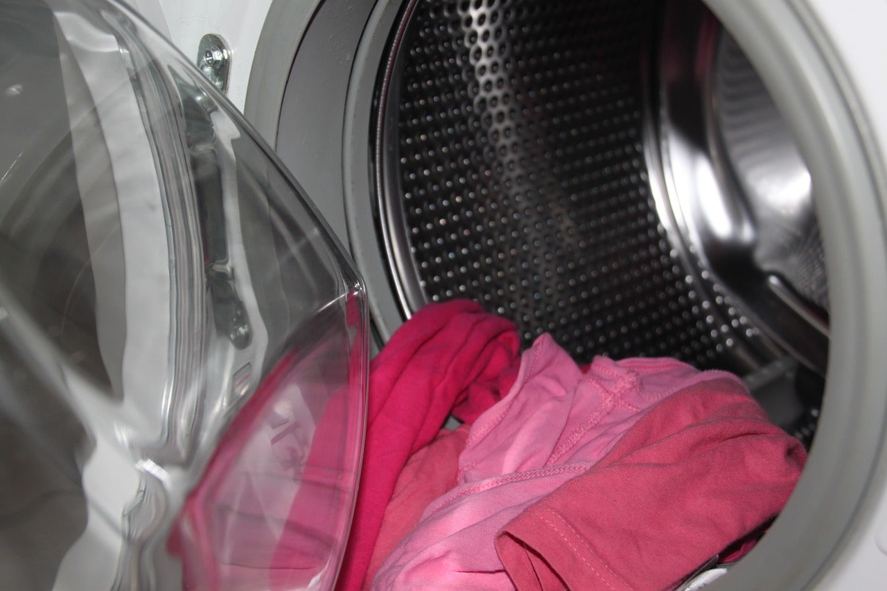 clothes coming out of the washer