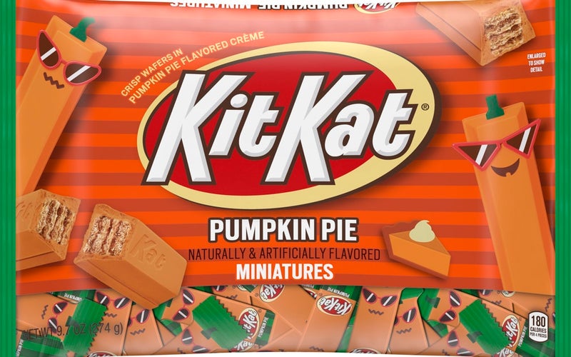 Pumpkin pie Kit Kats