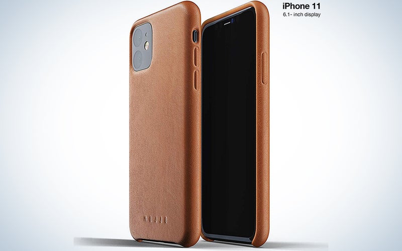 Mujjo Full Leather Case for Apple iPhone 11
