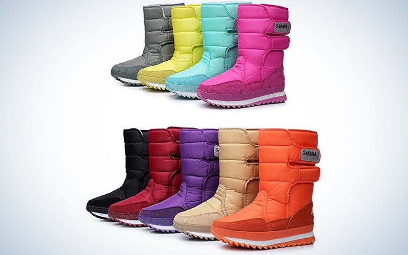 Dadawen Women’s Waterproof Snow Boot
