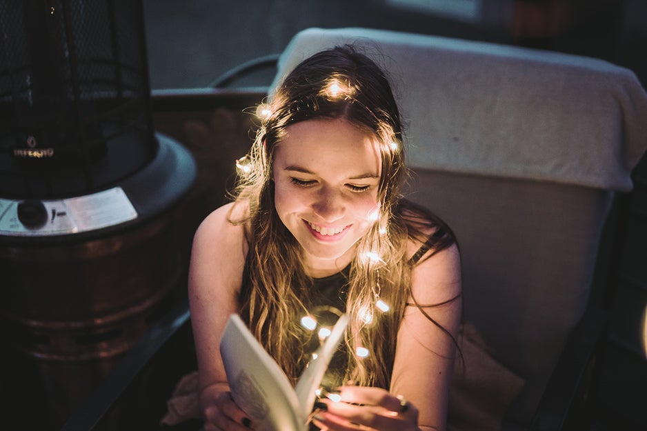 Thoughtful Gift for Book Readers and Night Time Workers. Book Light by Amber Light + Rechargeable Blue Light Blocking 1600K Warm Color for Reading in Bed at Night Giftable Night Reading Light 