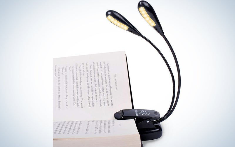 LuminoLite Rechargeable LED Warm Book Light