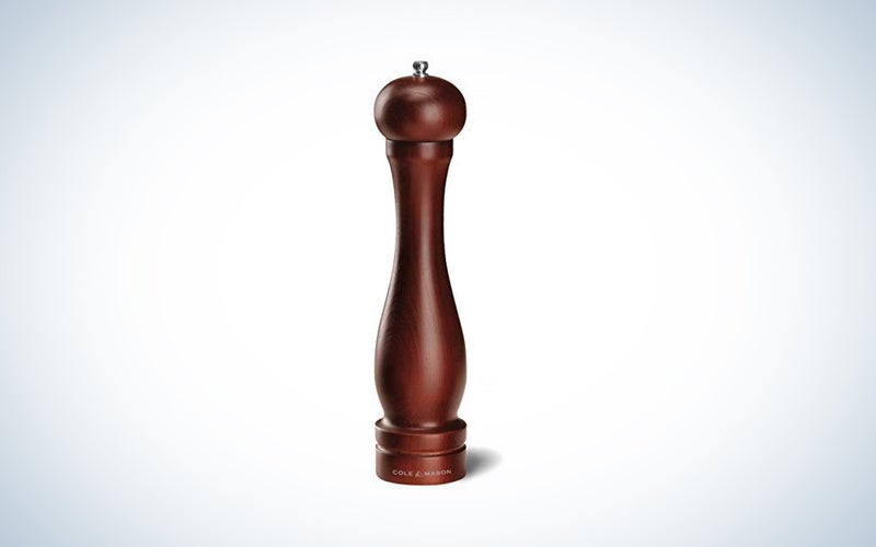 Cole and Mason Capstan Wood Pepper Grinder