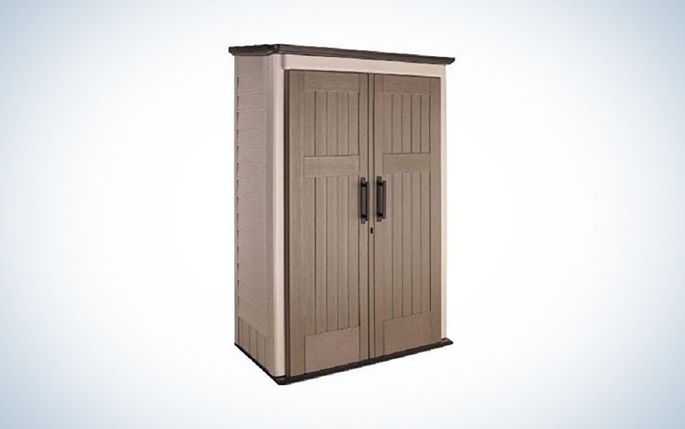 Rubbermaid Resin Vertical Outdoor Shed