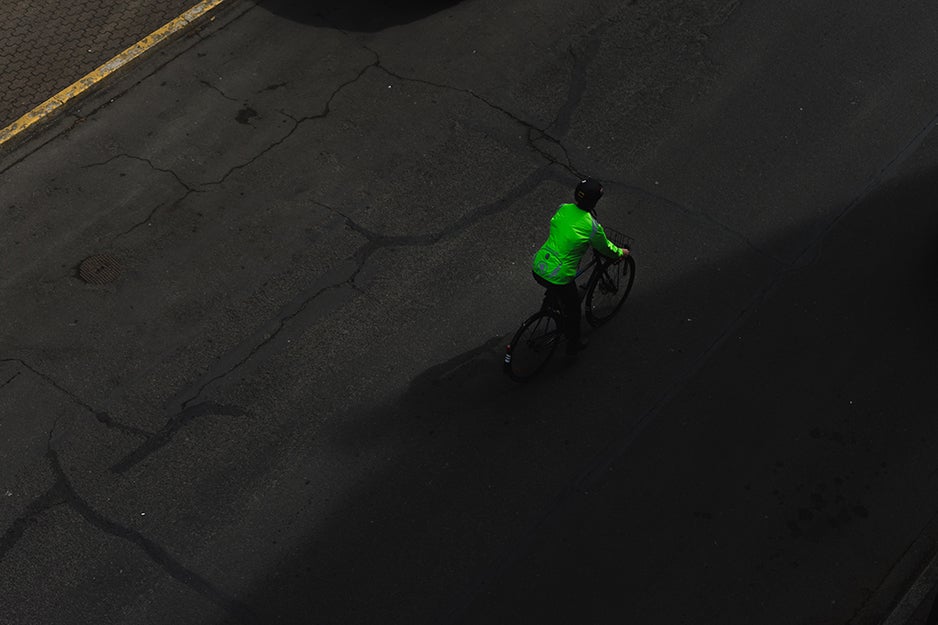 LED Light Safety Reflective Vest Stripes Running Cycling Walking Night Jacket US 