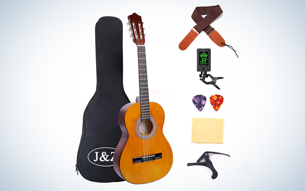 J&Z 3/4-Size Kids Classical Acoustic Guitar