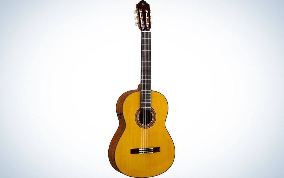 Yamaha CG-TA Nylon String TransAcoustic Guitar with Chorus and Reverb best classical guitars