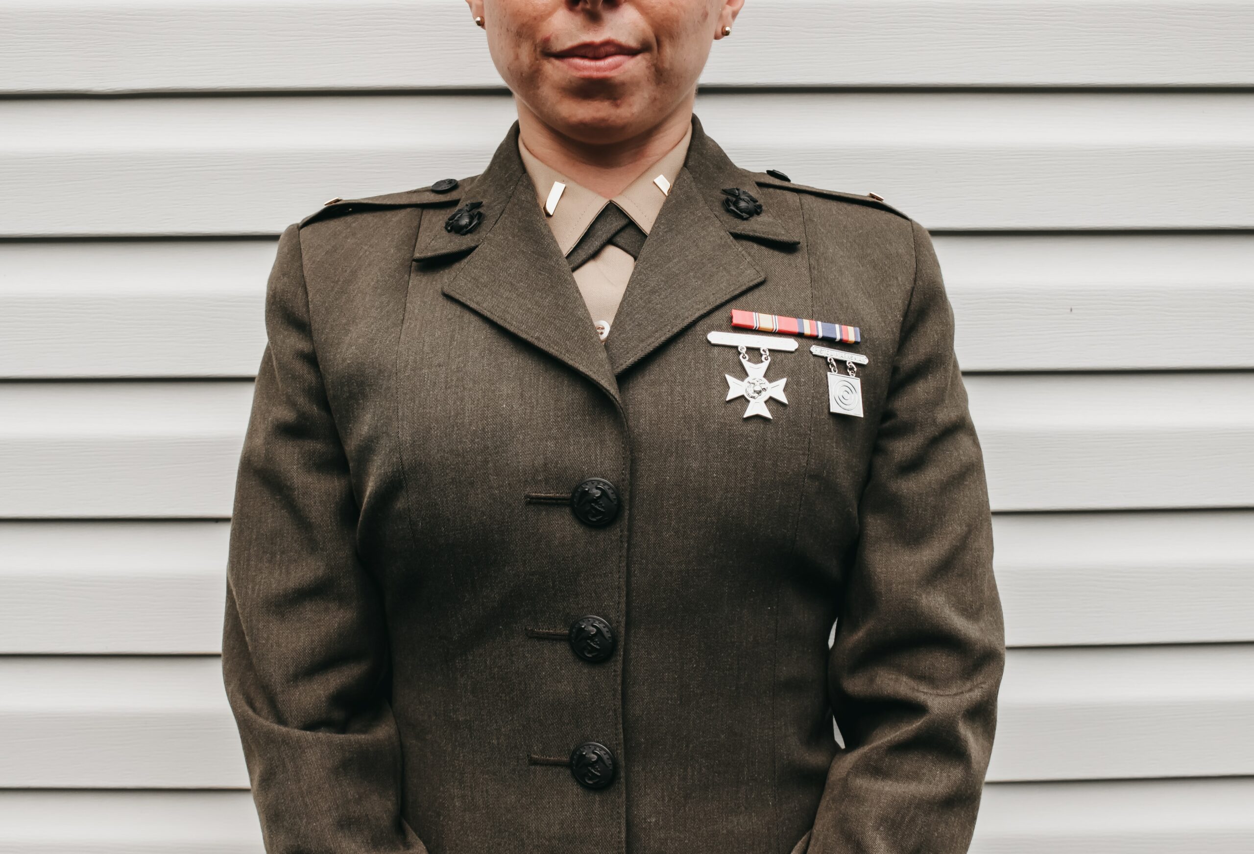 Female veteran