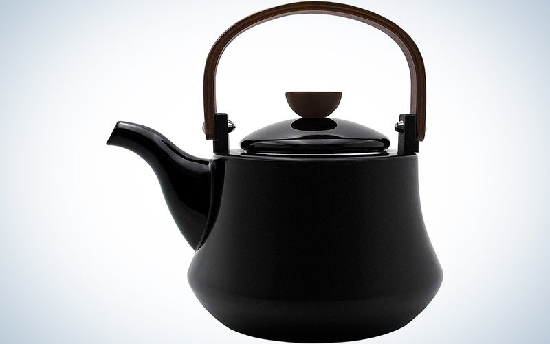 Tea Kettle Best 3 Quart induction Modern Stainless Steel Surgical Whistling Teapot