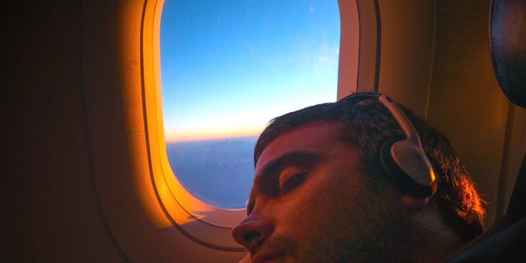 Master the art of sleeping on planes