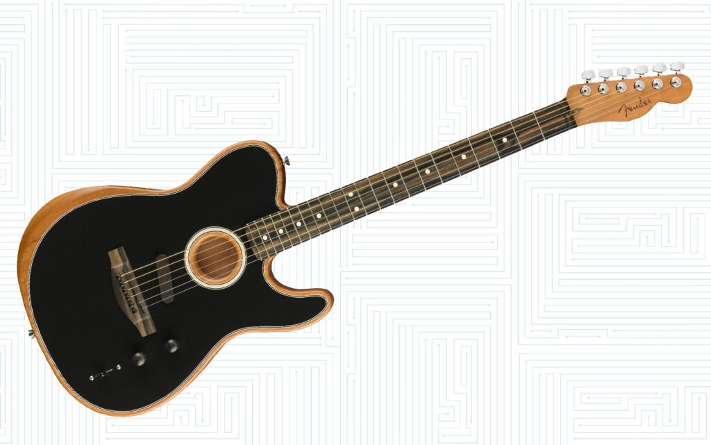 American Acoustasonic Telecaster guitar by Fender
