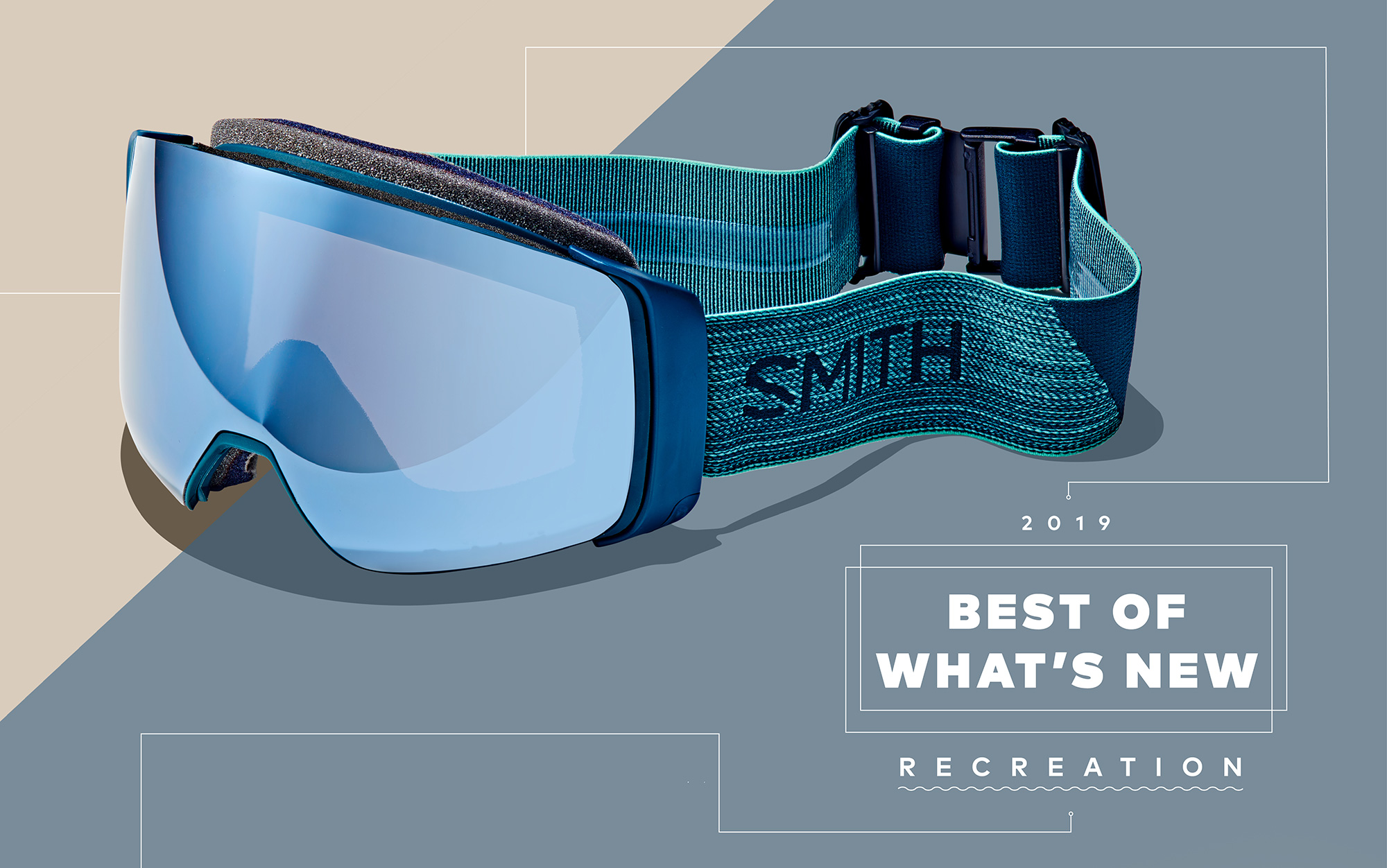 Blue Smith goggles