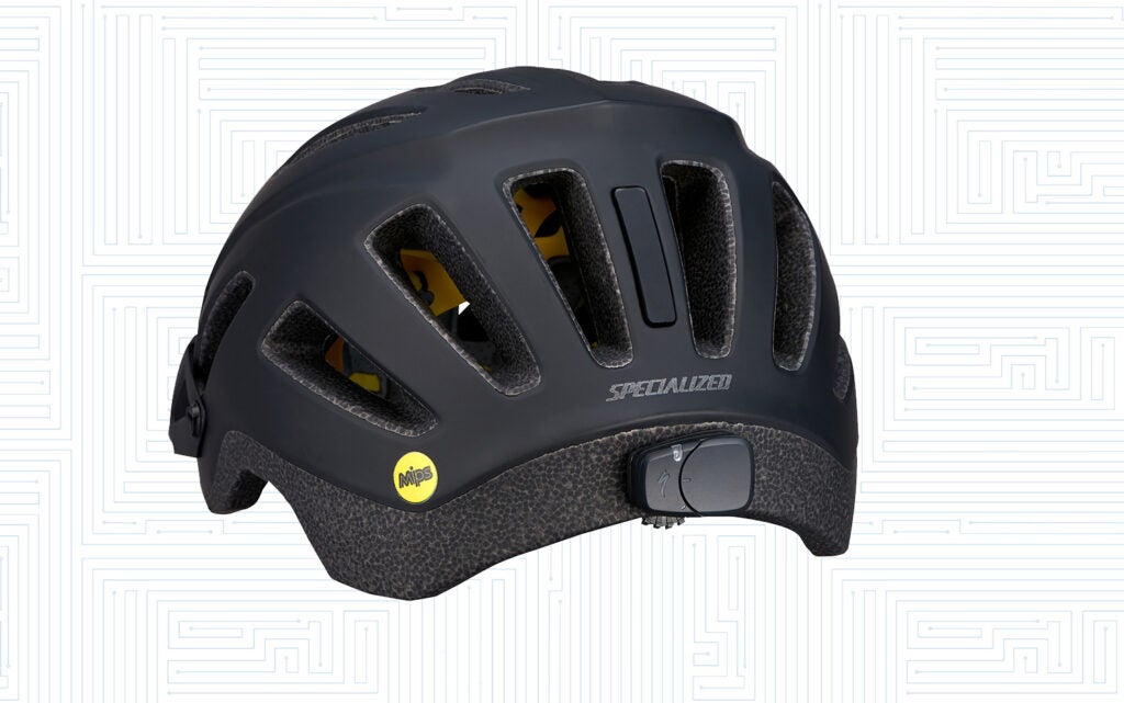 ANGi bicycle helmet by Specialized