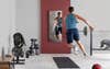 man exercising with the Smart Fitness Mirror
