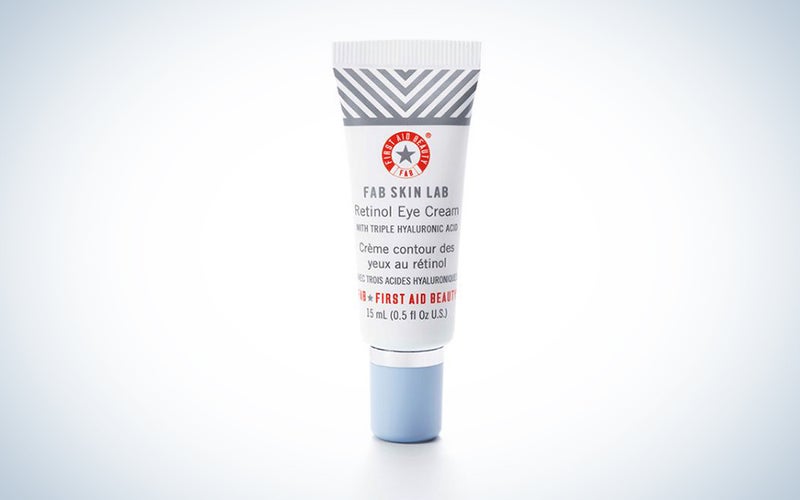 First Aid Beauty’s FAB Skin Lab Retinol Eye Cream with Triple Hyaluronic Acid