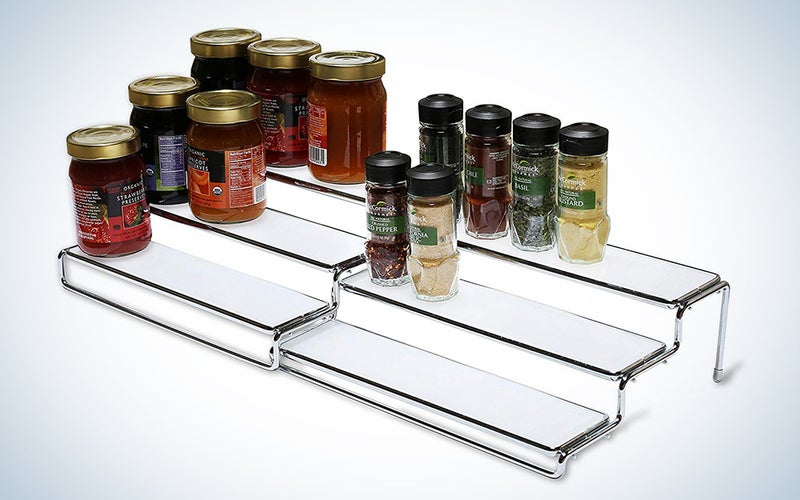 DecoBros 3 Tier Expandable Cabinet Spice Rack