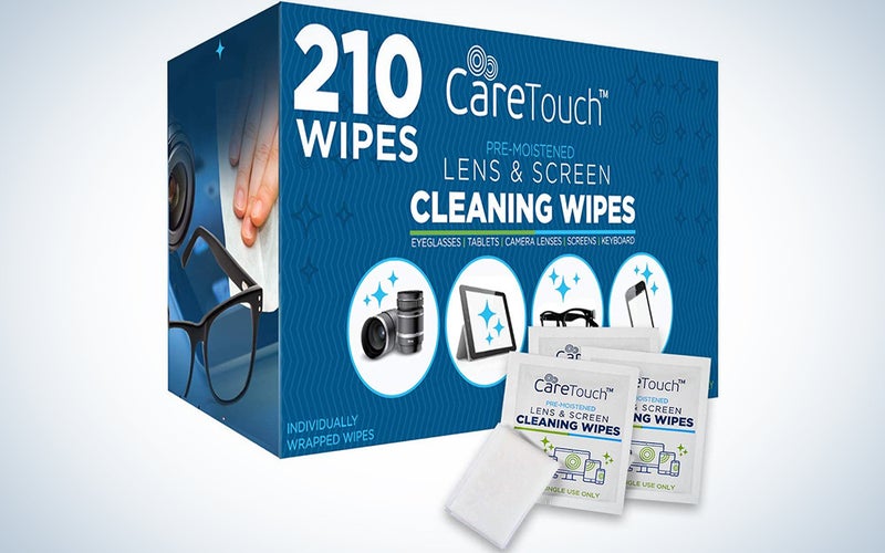 Care Touch Lens Cleaning Wipes