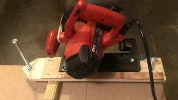 Save space and money with this chop saw conversion project