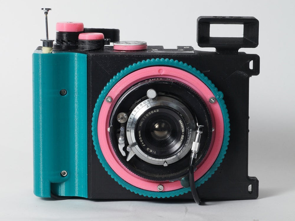 Brancopan 3D printed 35mm panoramic camera