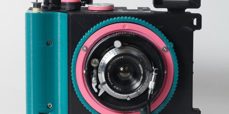 Cameradactyl is a 35mm panoramic camera you can build yourself