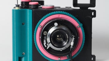 Brancopan 3D printed 35mm panoramic camera