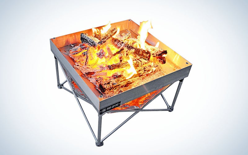 Fireside Outdoor Pop-Up Fire Pit | Portable and Lightweight