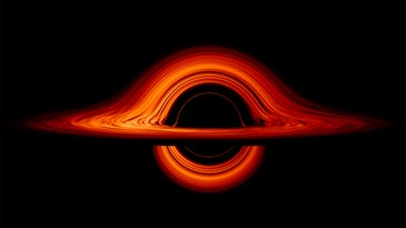 NASA black hole simulation
