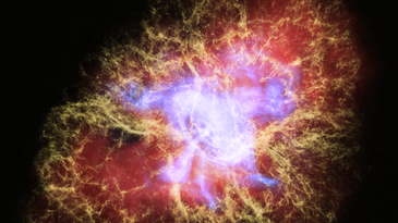 an image of the crab nebula