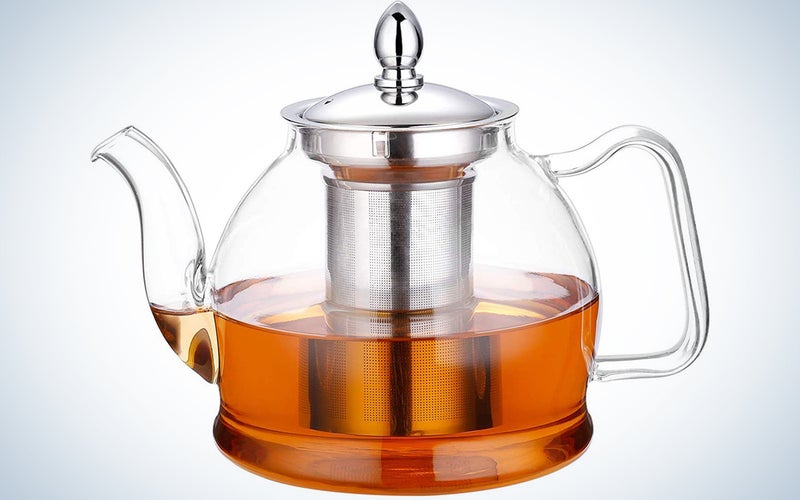 Hiware Glass Teapot with Removable Infuser