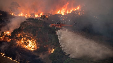 firefighting helicopter