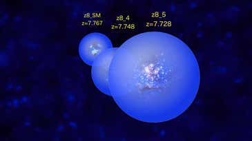 Young galaxies transformed the early universe by blowing bubbles
