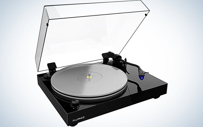 Fluance RT85 Reference High Fidelity Vinyl Turntable Record Player with Ortofon 2M Blue Cartridge