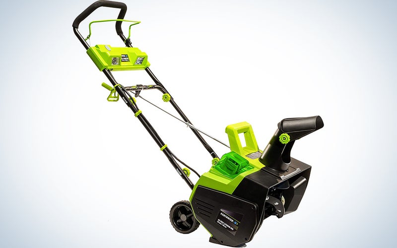 Earthwise 22-Inch 40-Volt Cordless Electric Snow Thrower