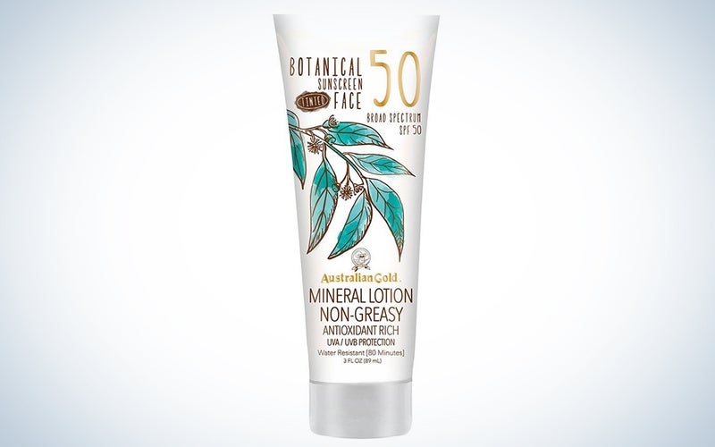 Australian Gold SPF 50 Tinted Face Lotion