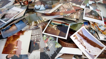Pile of print photos