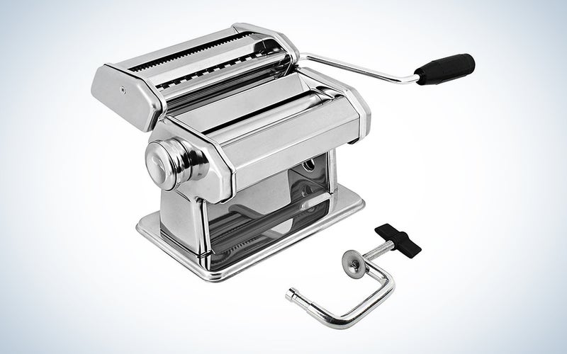 Gourmex Stainless Steel Manual Pasta Maker Machine
