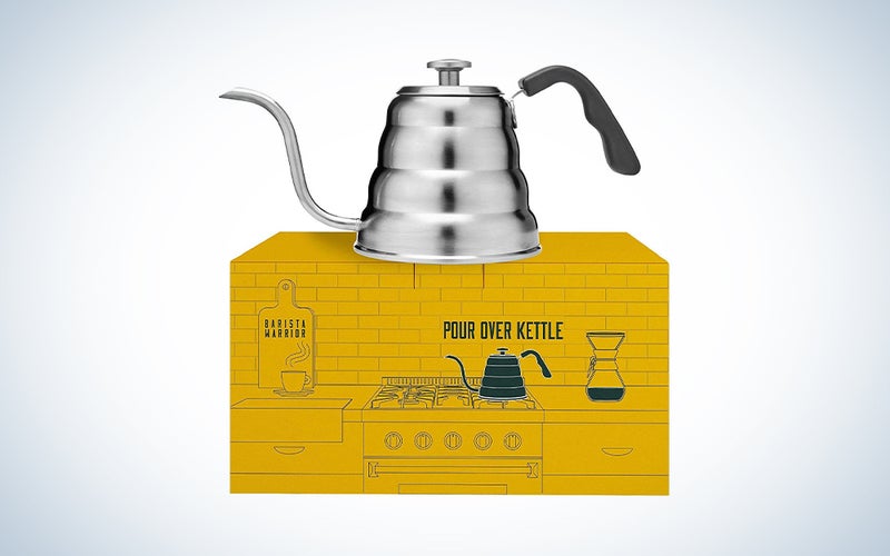 Pour Over Gooseneck Kettle with Thermometer